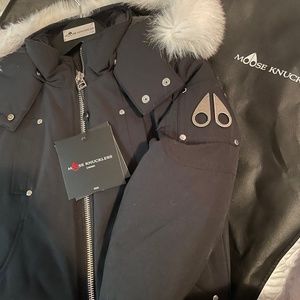 Moose knuckle girls bomber jacket